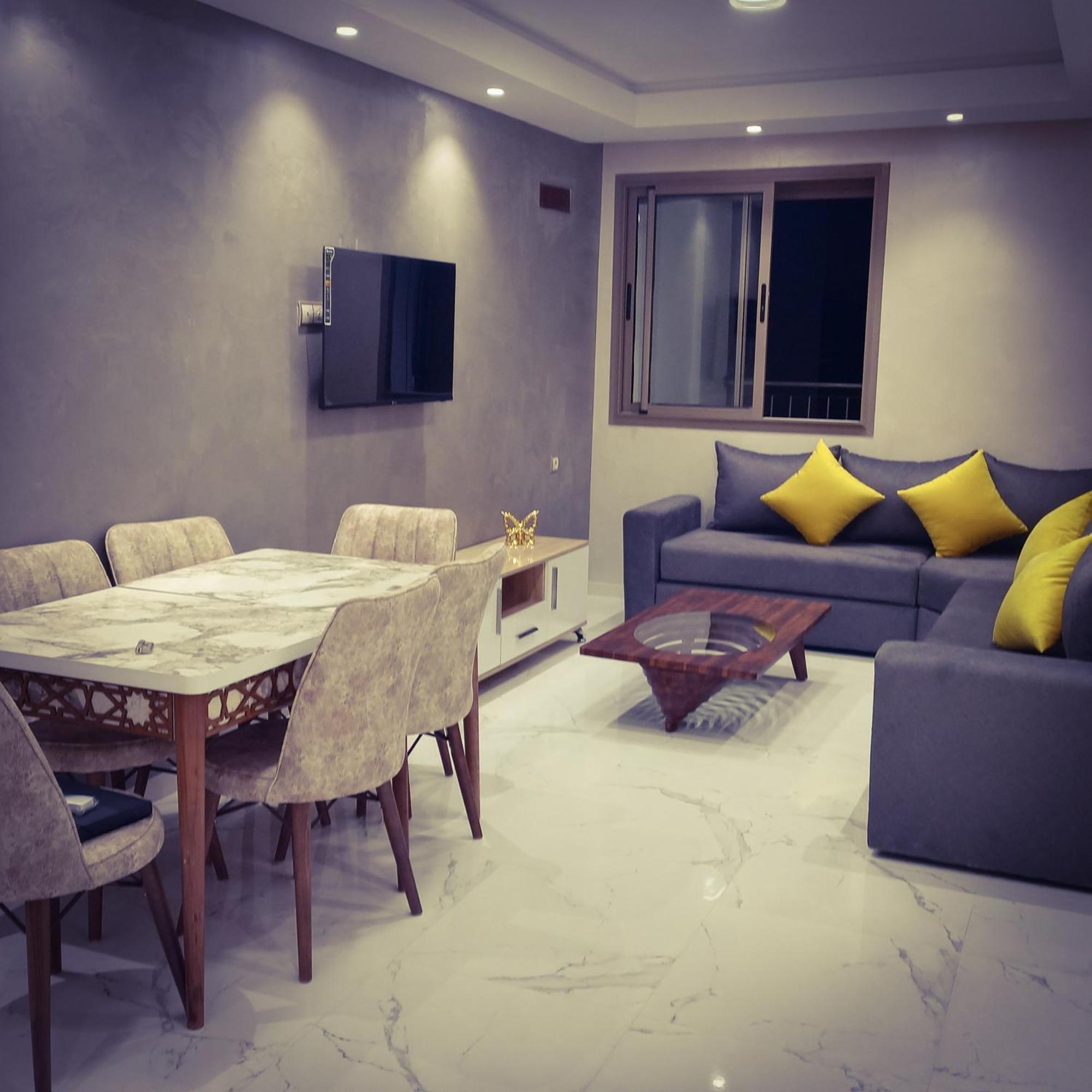 Super Apartement Totalement Neuf Et Climatise A Cote Du Centre Commercial Marjane M2 Tanger Eksteriør bilde