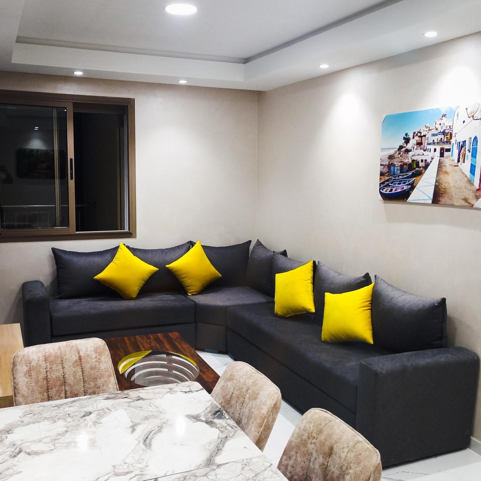Super Apartement Totalement Neuf Et Climatise A Cote Du Centre Commercial Marjane M2 Tanger Eksteriør bilde